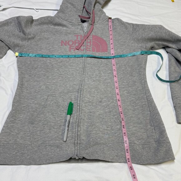 The North Face Women’s Half Dome Full Zip Hoodie Large Gray EUC - Picture 8 of 10